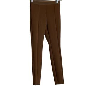 Boden Skinny Ankle Pants Middle Seam Wool Polyester Brown Size XS/2P